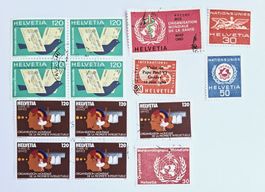 Schweizer Briefmarken Internationale Organisationen