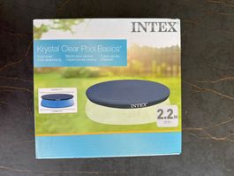 INTEX Pool Abdeckung 2.2m Krystal Clear Pool Basics Neu
