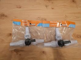 2x Steinbach 3-Wege-Ventil Ø 32/38 mm