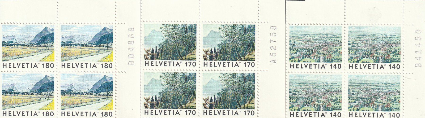 Tutti i francobolli: Swiss Post Briefmarken Abo Lot  Dauermarken / Markenheftchen – Usato da Rupperswil venduto da Ema10