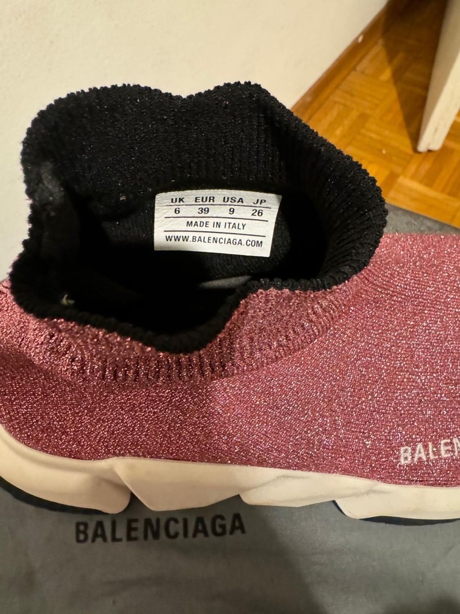 Balenciaga Scarpe da donna: Balenciaga Speed Trainer Rose – Nuovo (secondo la descrizione) da Chêne-Bougeries venduto da sor_9rzp 1