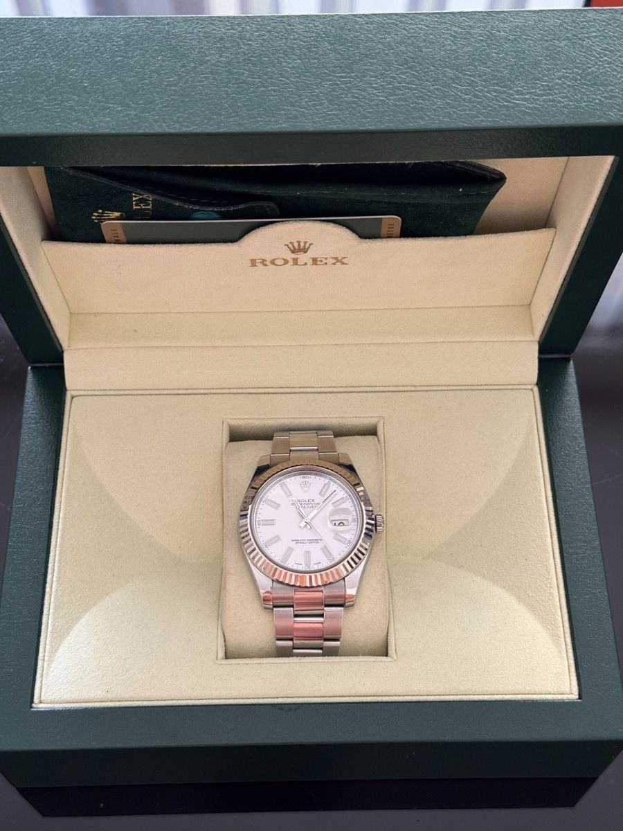 Rolex Montres: Rolex Datejust Weissgold 41mm – D'occasion à Steffisburg par L.B.K 1