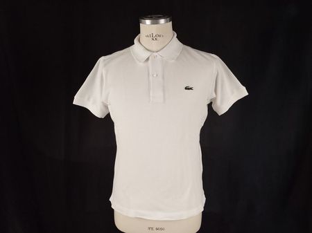 LACOSTE Polo Hemd weiss Gr. 2