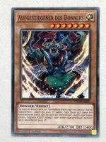 Yu-Gi-Oh! Karte - Aufgestiegener des Donners - Selten!
