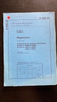 Règlement CFF SBB Locomotive Lokomotive 1976 Plan Manuel