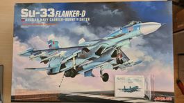 1:48 Su-33 Flanker D - Minibase 8001 + 3d Quinta Cockpit