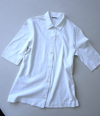 JIL SANDER stilvolles Shirt/Bluse, weiss, Gr.36 (IT 42)