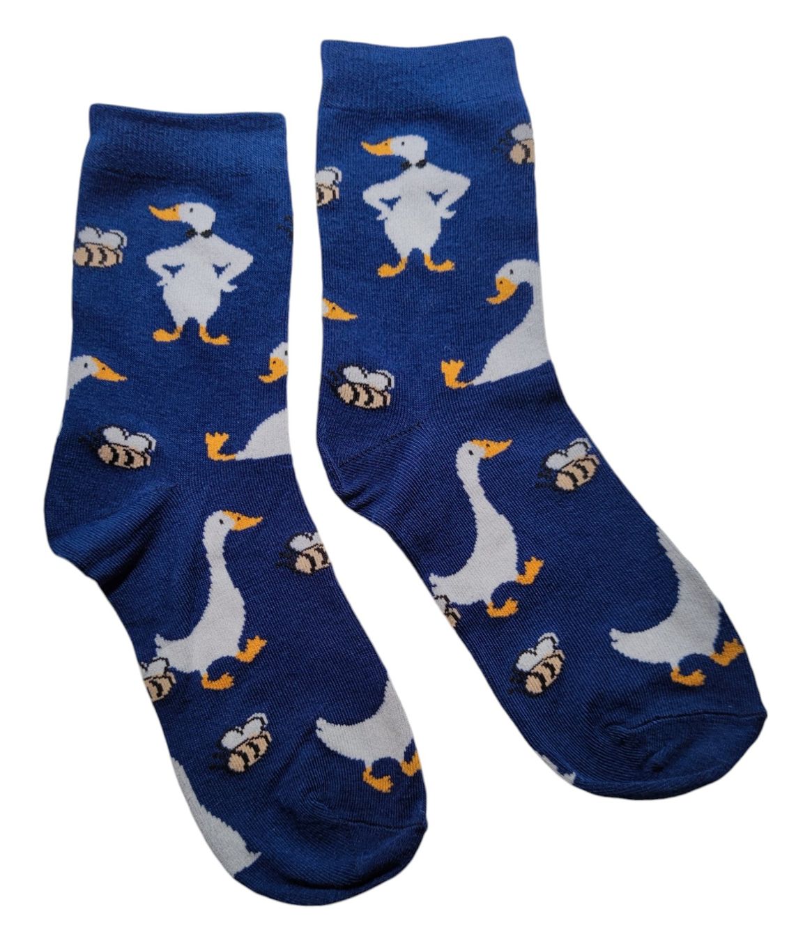 Calze: Socken Gans/Biene/Bees/Goose – Nuovo e nell'imballaggio originale da Zürich venduto da amysmith
