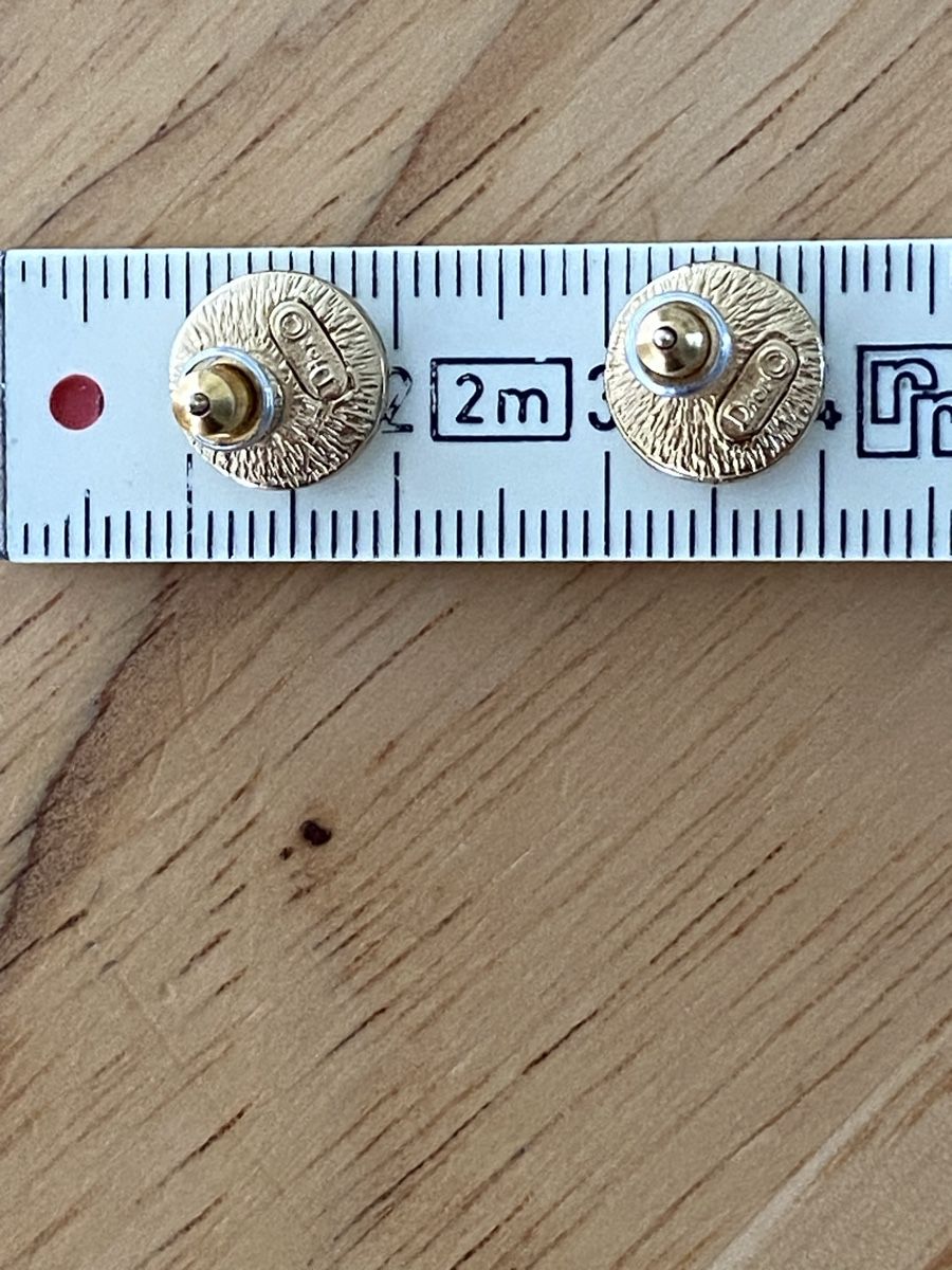Dior Boucles d'oreille: Dior Ohrstecker gold - sehr guter Zustand - ab 1.- – D'occasion à Horw par bijou1986 4