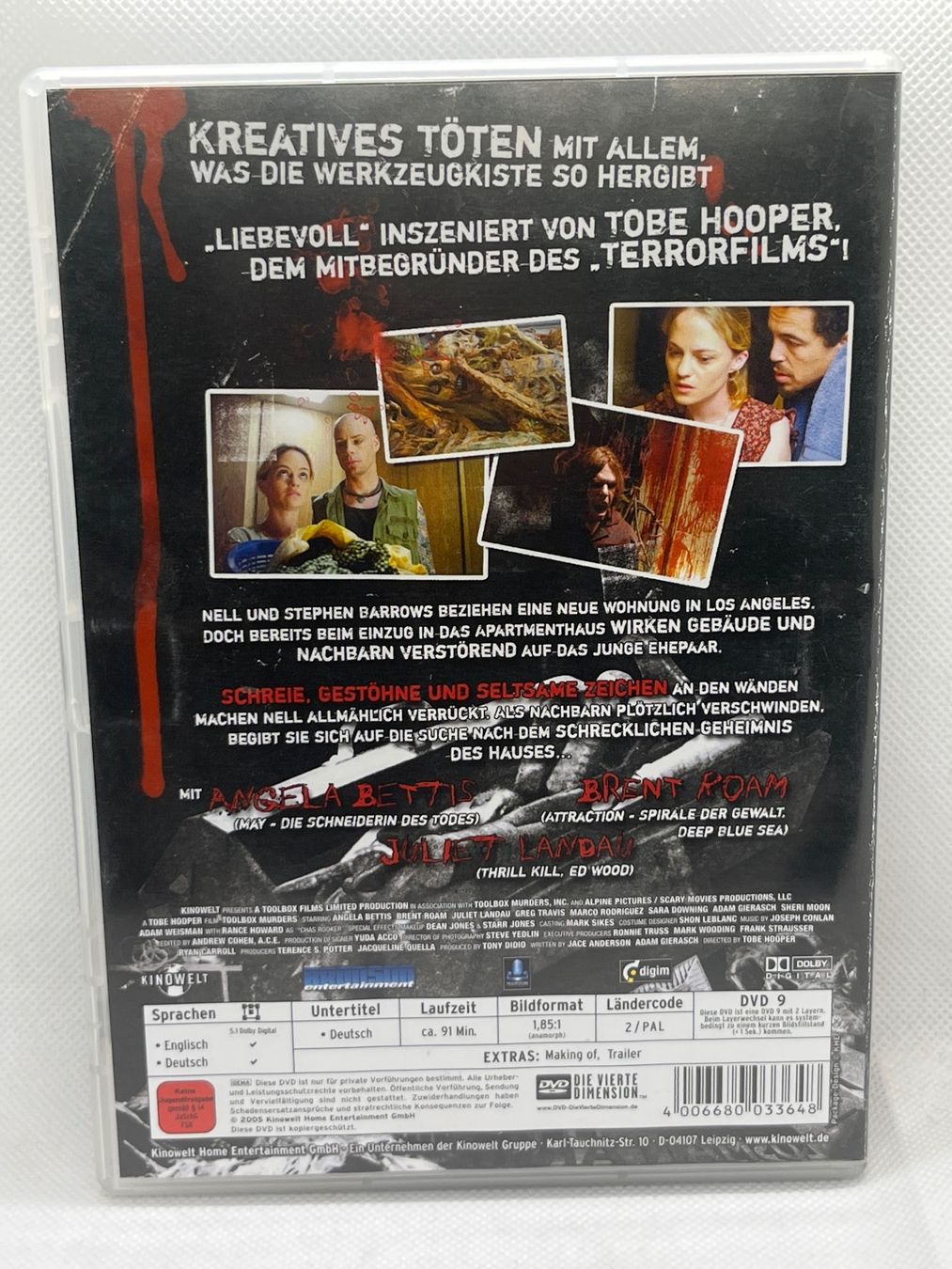 Tutti i DVDs: DVD The Toolbox Murders Tobe Hooper Kinowelt – Usato da Hinterkappelen venduto da Kim1992 1