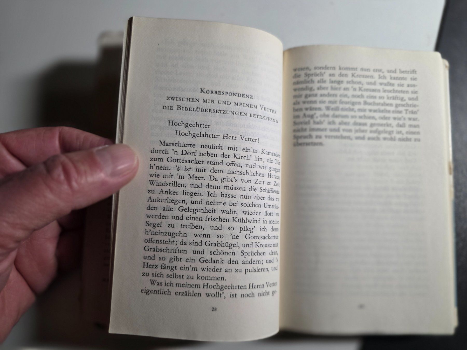 Libri: Matthias Claudius - Der Wandsbecker Bote - 1947 – Usato da Walterswil BE venduto da Lonitti 8