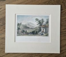 Stich, Pilatus vom Brünig aus gesehen