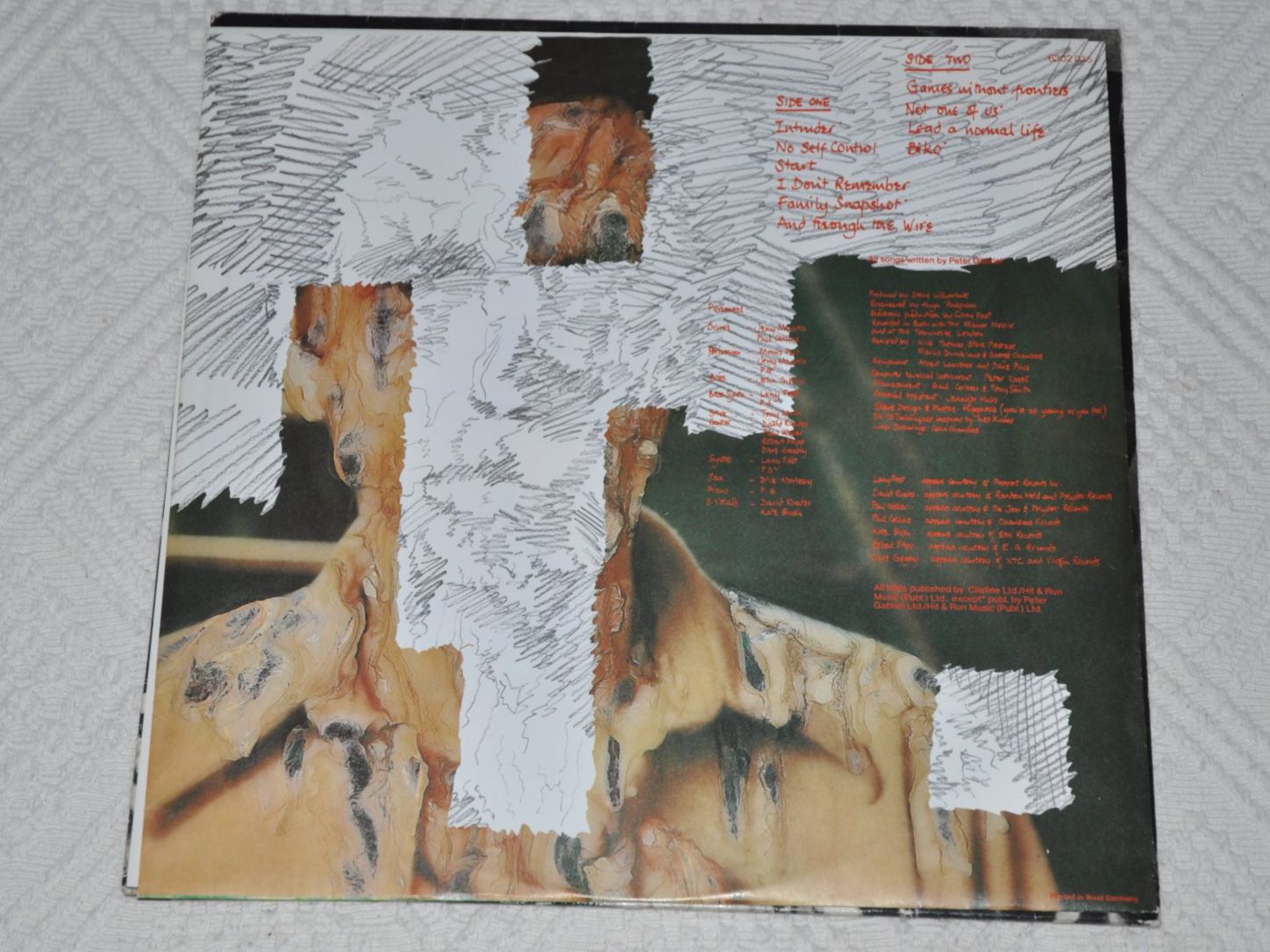 Dischi in vinile: LP Peter Gabriel - Ein deutsches Album – Usato da Boll venduto da Theodora15 5
