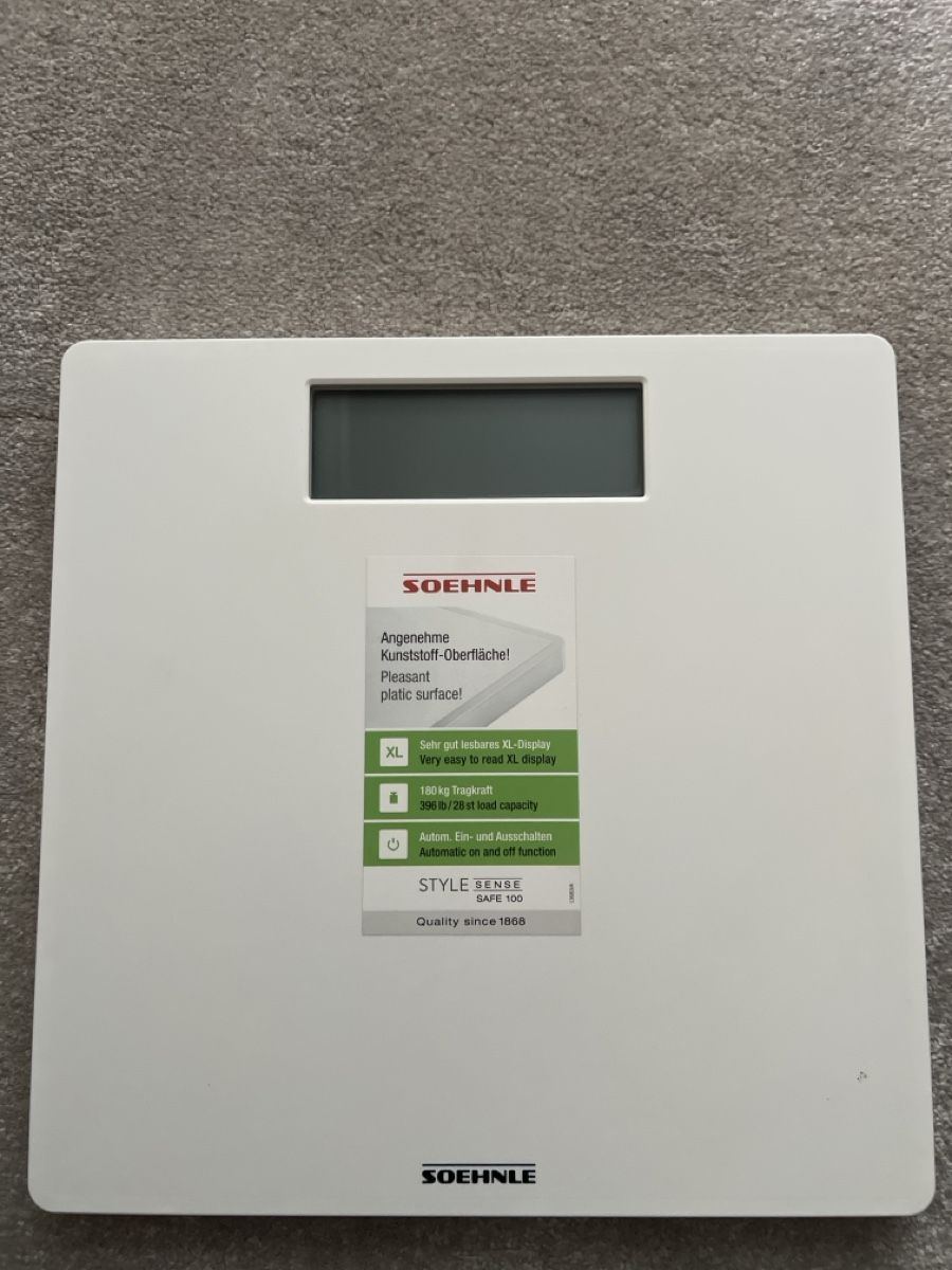 Soehnle Personenwaagen: Soehnle Style Sense Safe 100 Bathroom Scale – Gebraucht aus Grenchen von baj_5hbw