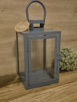 Laterne grau Boltze Home neu 