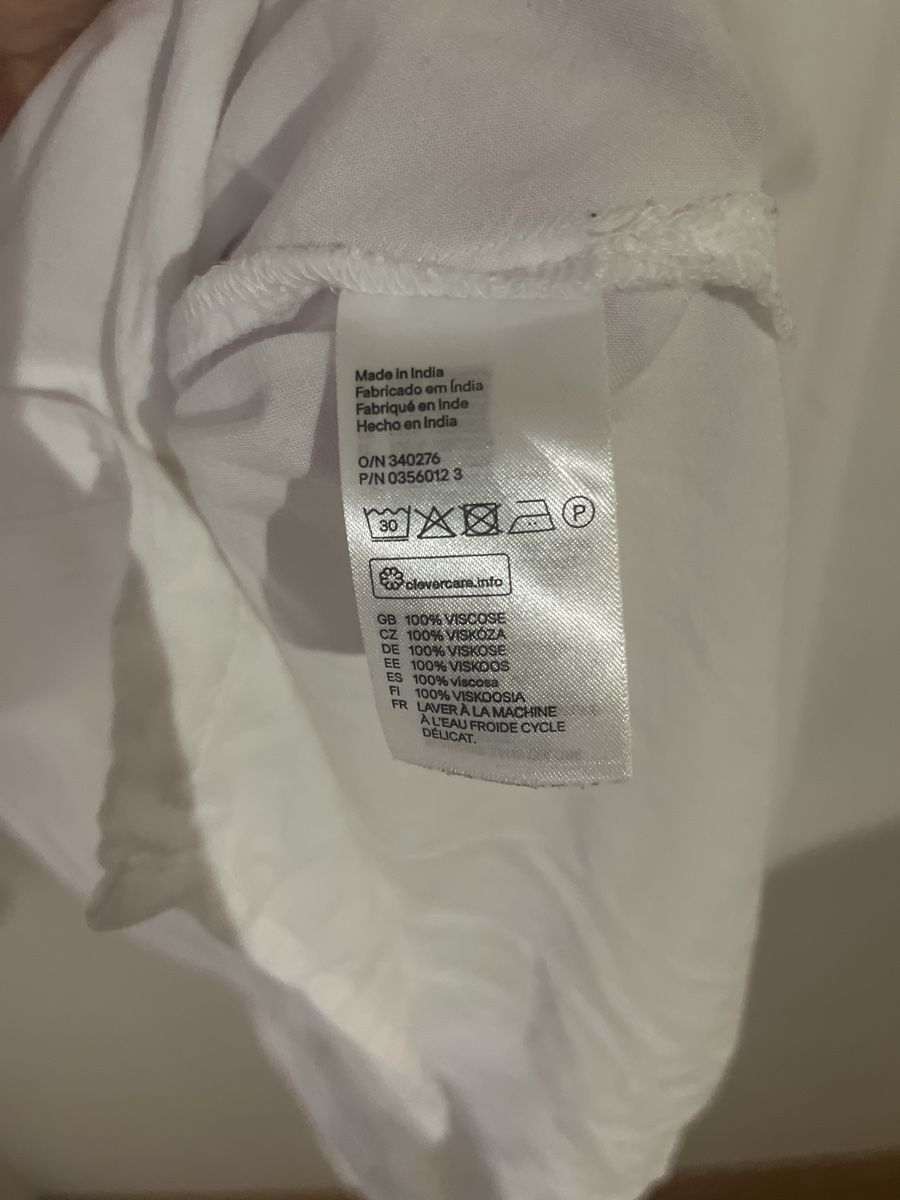 H&M Camicette: Sommerhemd von H&M Divided, Grösse 34 – Usato da Unterägeri venduto da bienzlorena 3