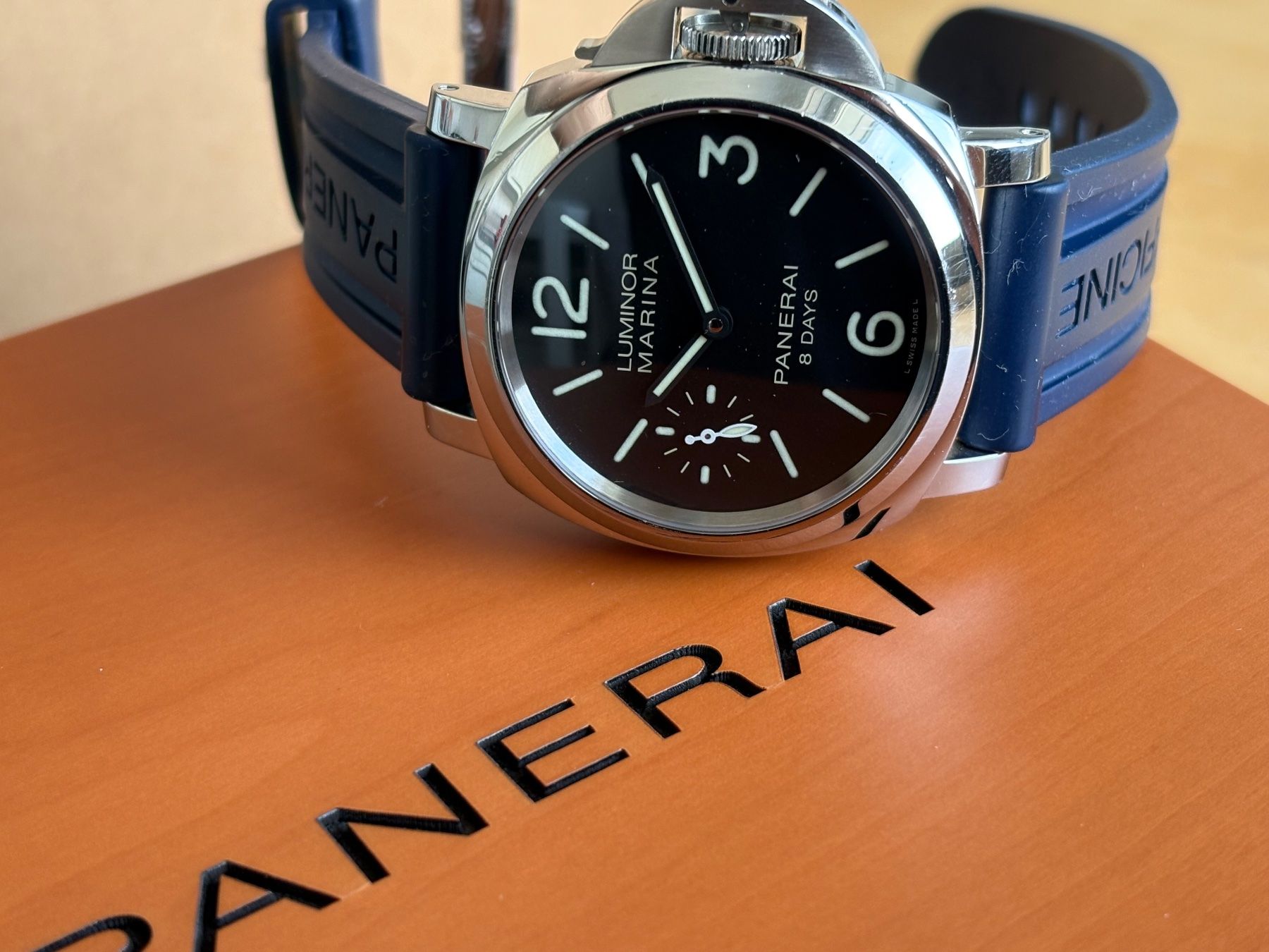Panerai Uhren: PANERAI Luminor Marina 8 Days PAM00510 – Gebraucht aus Birsfelden von Mynos 5