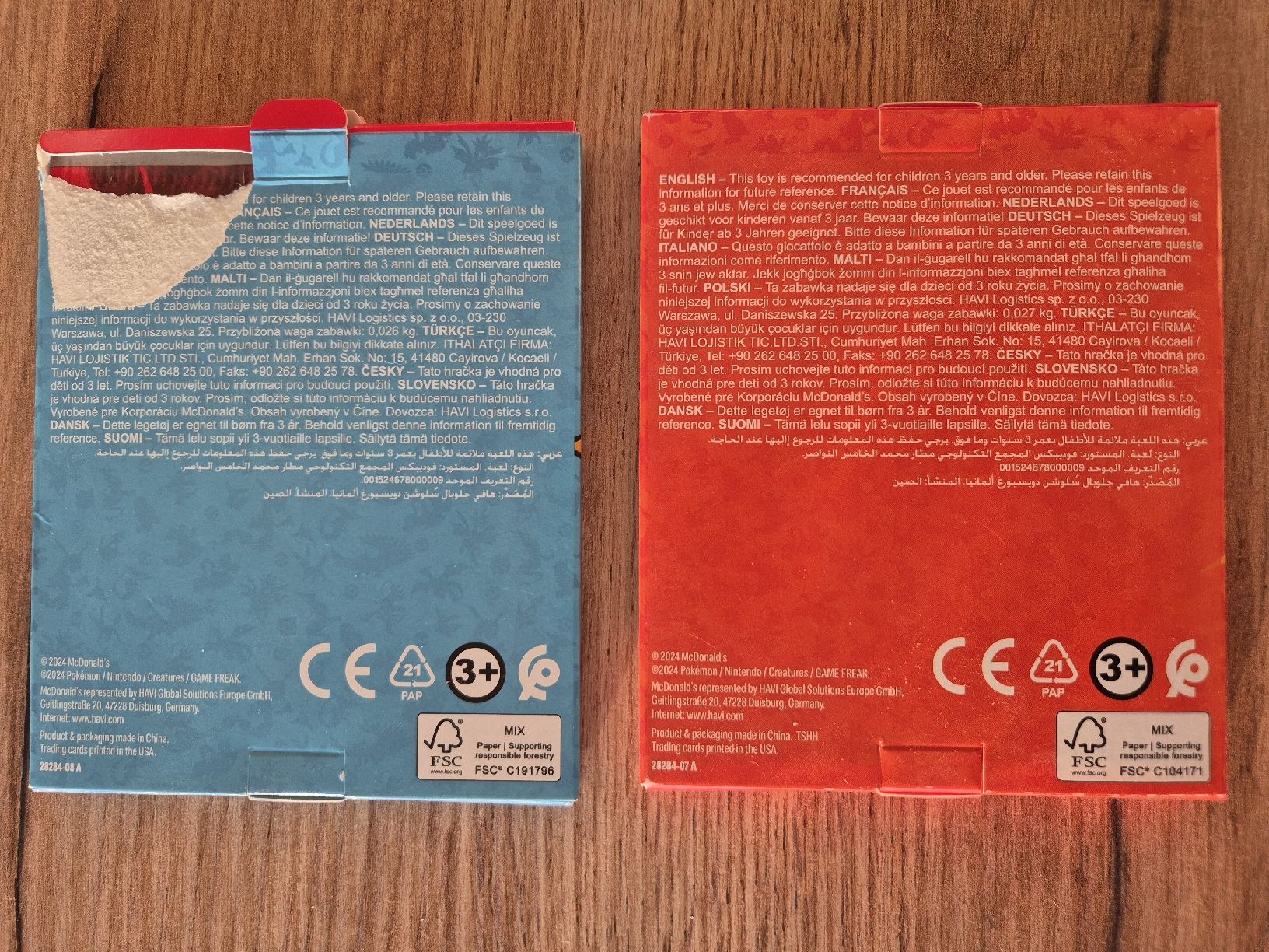 Pokémon Carte collezionabili: Booster Macdonald Pokémon new – Nuovo (secondo la descrizione) da Ursy venduto da RetroBebar777 1