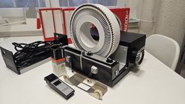 GAF Rotomatic 737 Autofocus Diaprojektor mit Zubehör