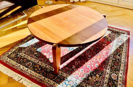 Tapis Ardébil Inde carré - laine - 122/122 cm - Vintage