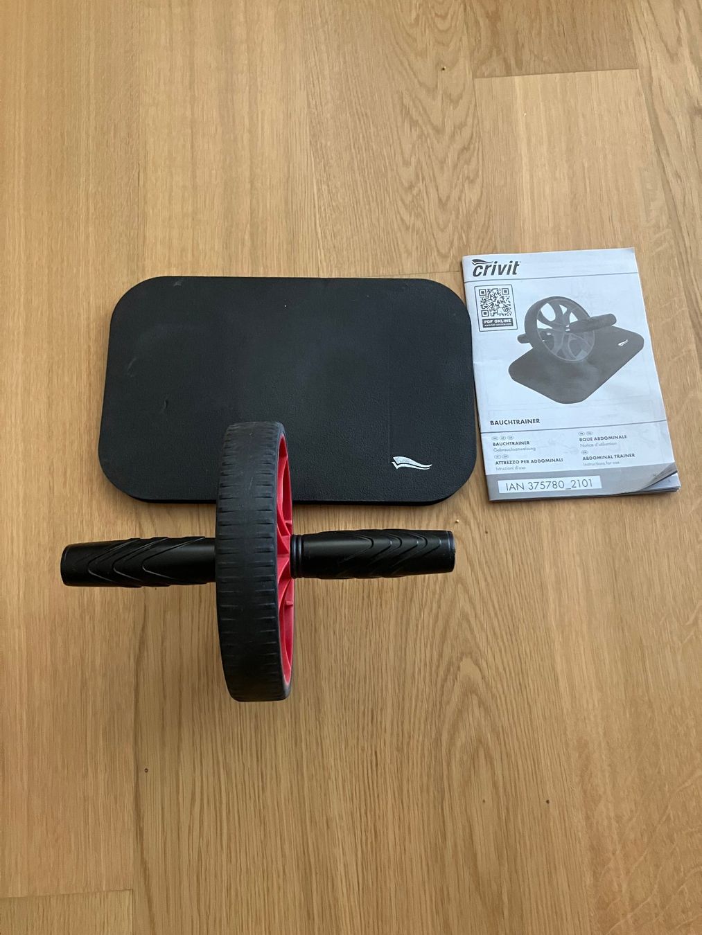 Hometrainer: Bauchtrainer Crivit mit Matte und Anleitung – Usato da Honau venduto da BrP27 2