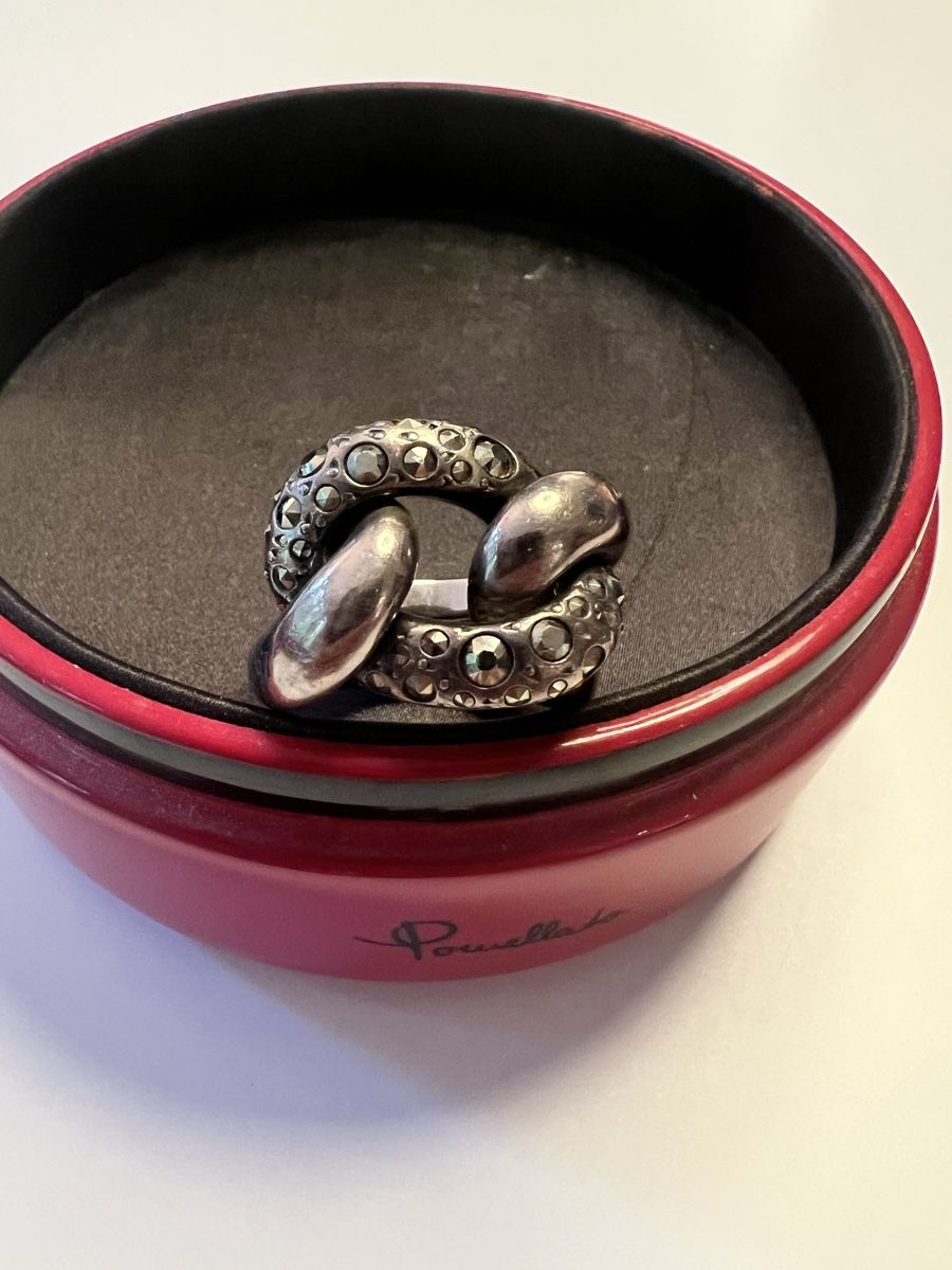 Pomellato Bagues: Pomellato Ring Silber geschwärzt NP750,- – D'occasion à Realp par nilipopili