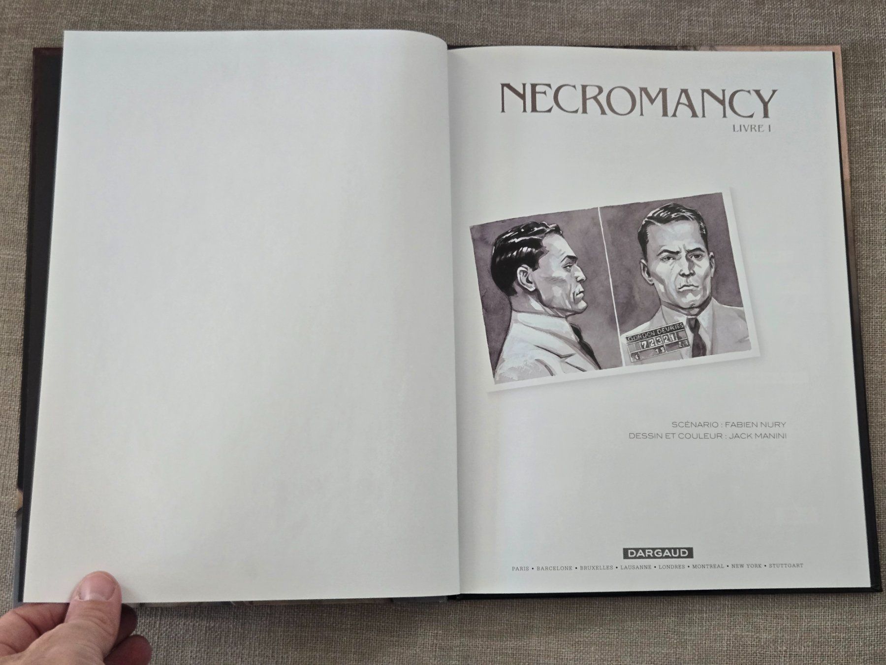 Fumetti: Necromany N°1 - Livre 1 - EO – Usato da Crémines venduto da Blakedrake 4