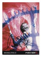 MICHAEL STICH ORIGINAL AUTOGRAMM