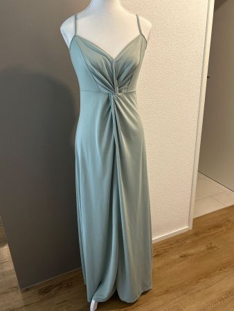 Maxikleid mintgrün von Asos Desing Gr. 38