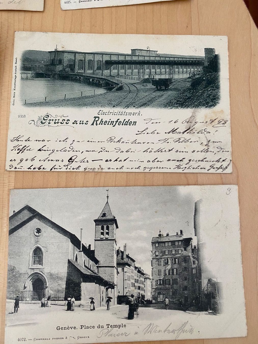 Cartoline postali: Ak Lot Nr. 6 – Usato da Mosnang venduto da Goldwasser 4