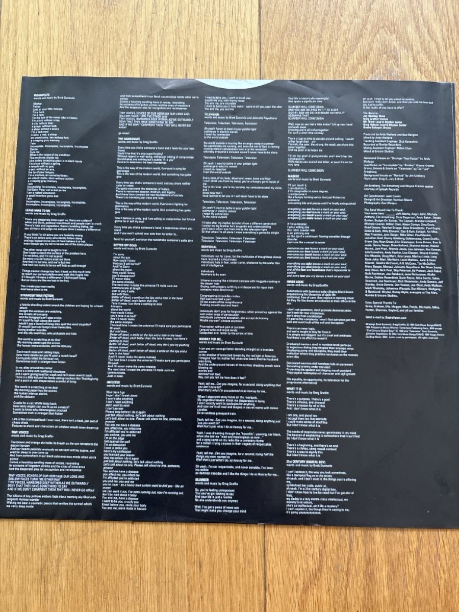 Dischi in vinile: Bad Religion Stranger Than Fiction – Usato da Corminboeuf venduto da Cmabillard 4