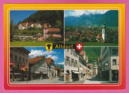 Altdorf UR 4-Bild Karte