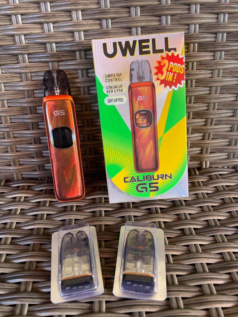 Uwell Altri Prodotti per fumatori: UWELL CALIBURN G5 - POD SYSTEM – Nuovo (secondo la descrizione) da Egg b. Zürich venduto da underworld 7