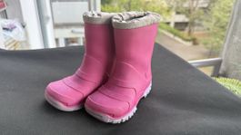 Stivali da pioggia rosa, taglia 22, per bambini