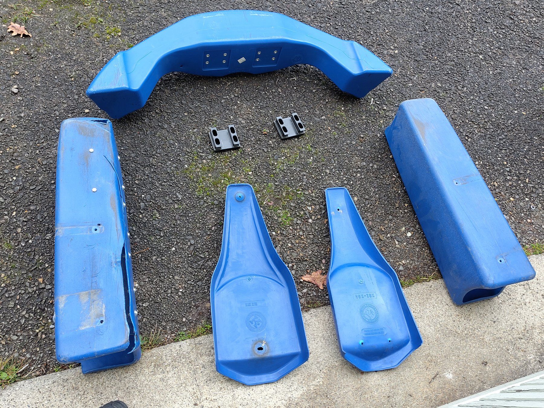 Go-Kart: Kart Bodywork, Verschalung, Frontbumper, Seitenkästen – Usato da Hombrechtikon venduto da star888 4