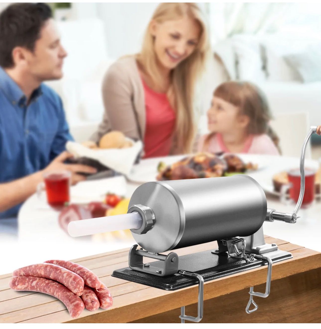 Küchengeräte: + Wurstfüller Wurstmaschine Wurstfüllmaschine 4,8L Wurst – Neu und originalverpackt aus Amriswil von JaJa-Express 1