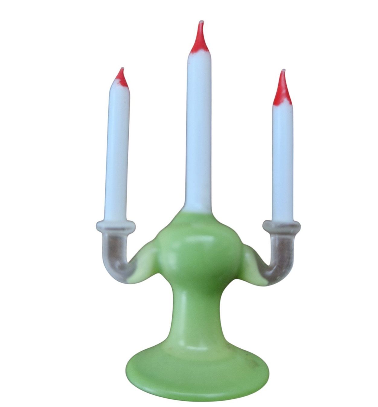 Spielzeuge: Puppenstube Kerzenständer Glas – Gebraucht aus Mörschwil von lindaswunderkiste 1