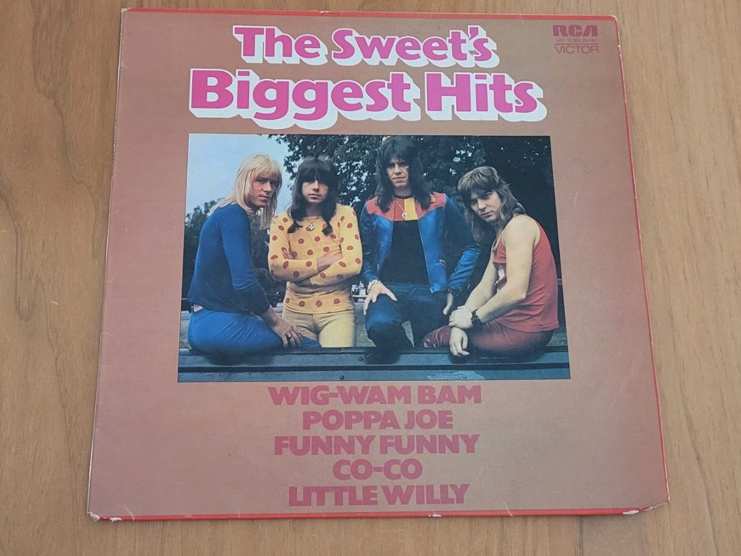 Schallplatten: LP  The Sweet – Gebraucht aus Martigny von MZ-67