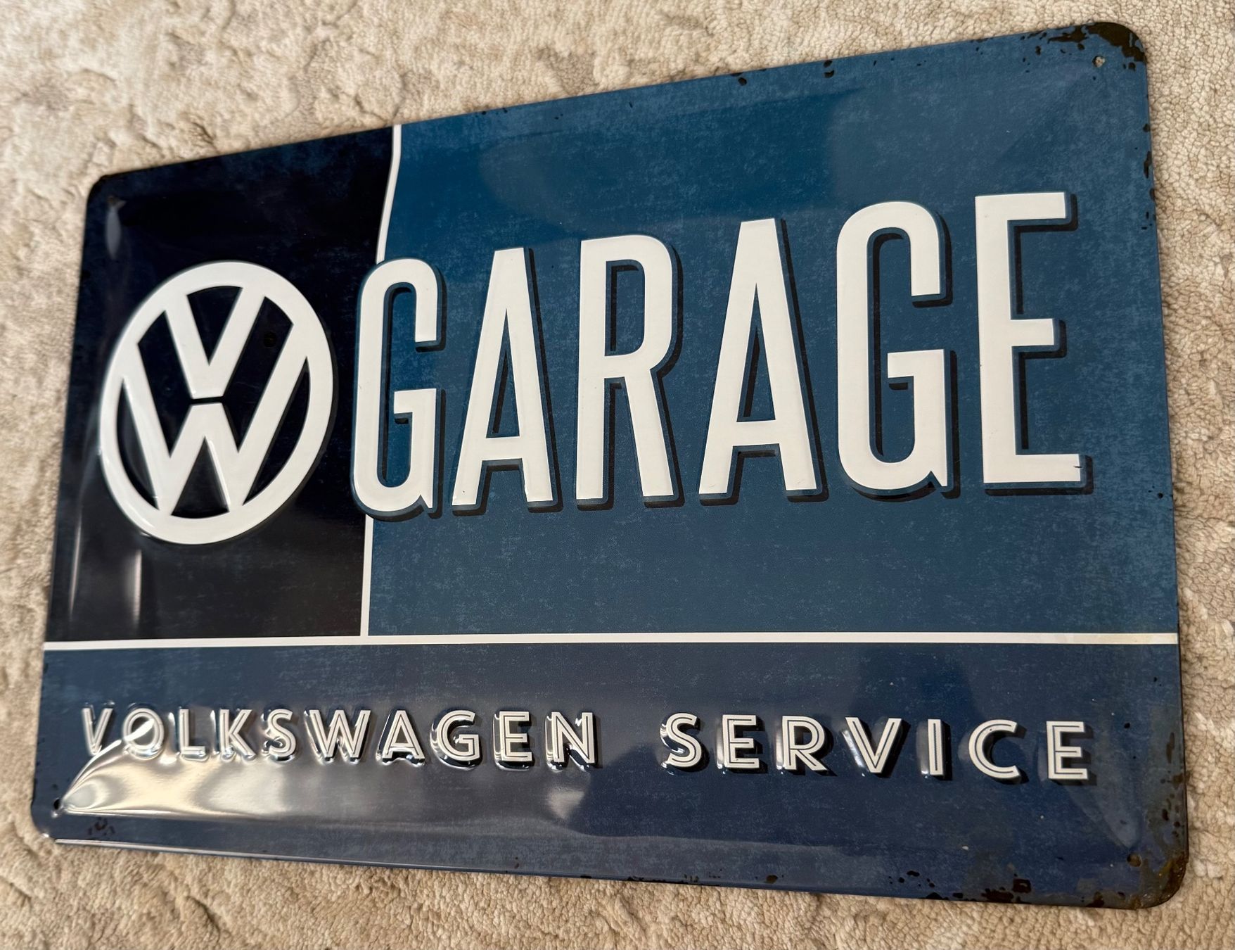Volkswagen Ecriteaux: Schild Metall, Volkswagen – D'occasion à Wohlen AG par thr_t5x8 1