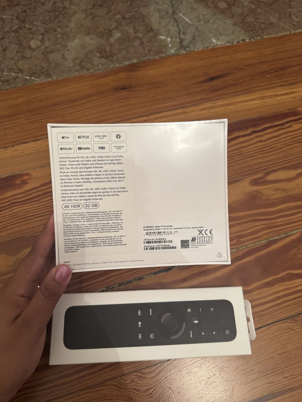 Apple Multimediaplayer & Streamer: Apple TV 4K 32 GB with remote control and HDMI cable – Neu und originalverpackt aus Genève von schernch 1
