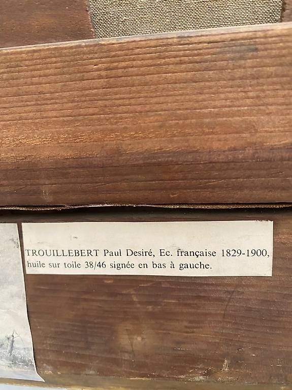 Gemälde: Tableau Trouillebert – Gebraucht aus St-Blaise von NSUTT1953 3