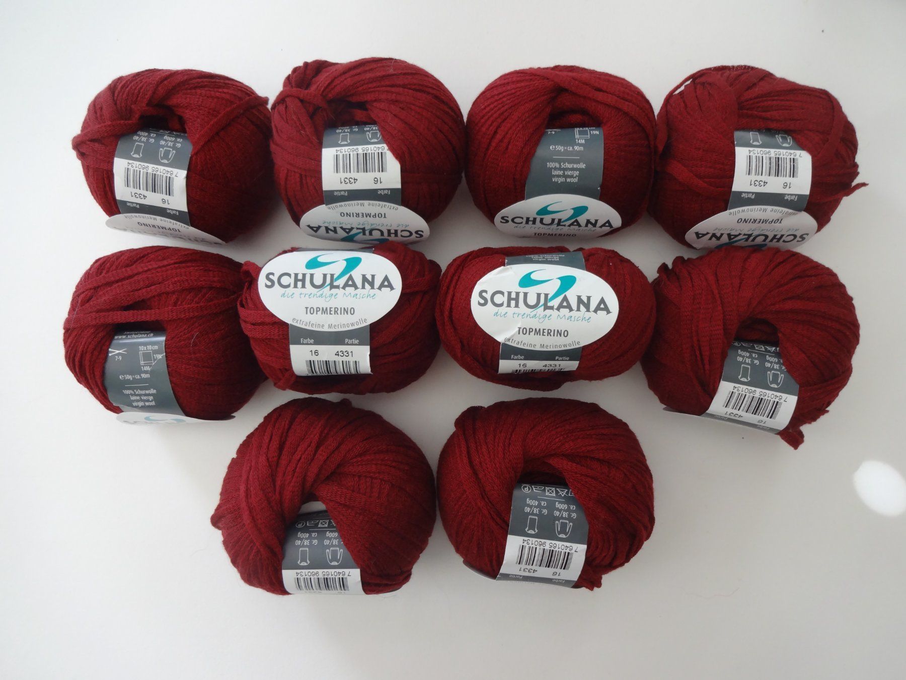 Wolle: * Schulana Topmerino * – Neu und originalverpackt aus Reigoldswil von arosa05