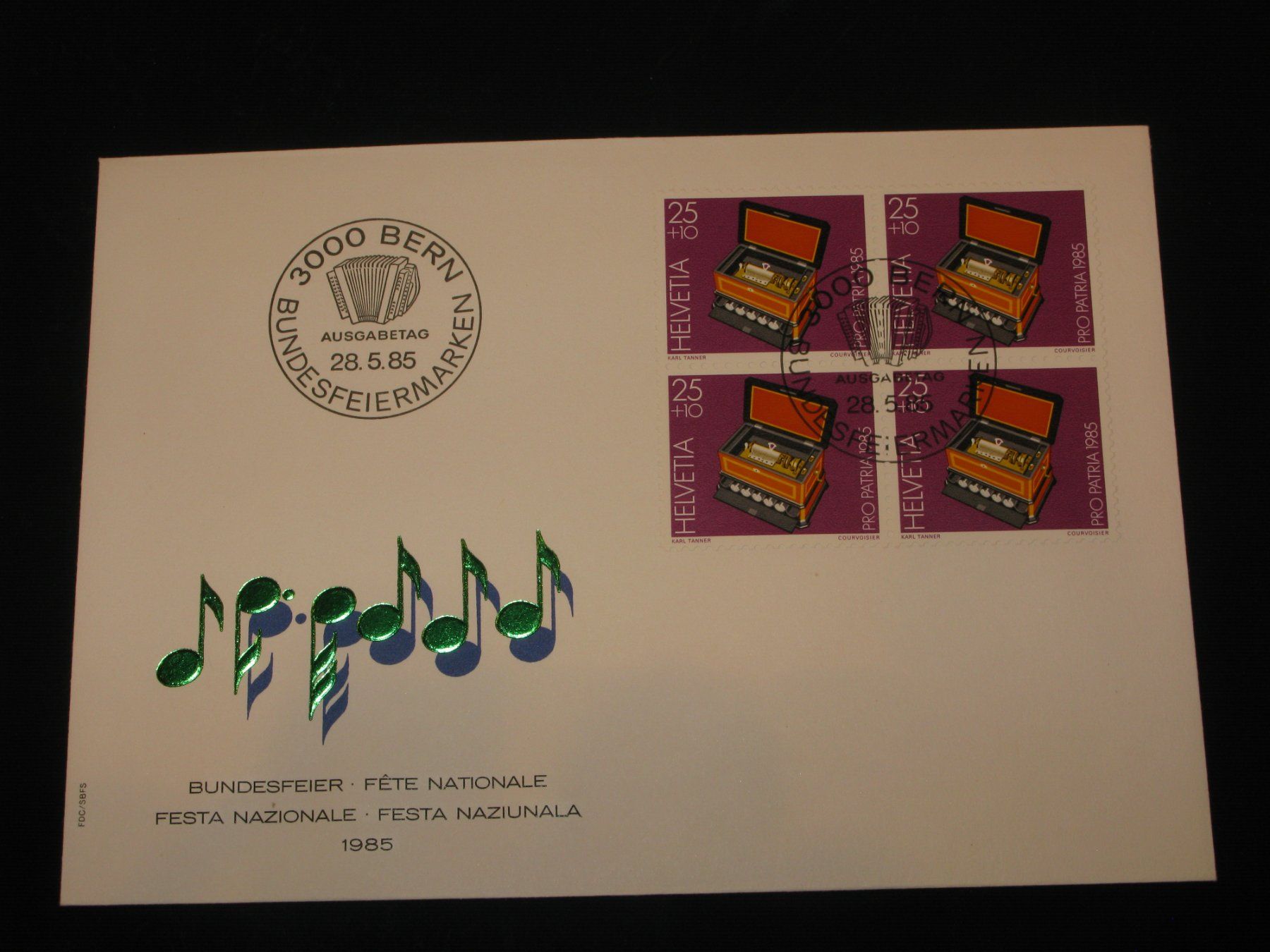 Tutti i francobolli: Pro Patria Bundesfeier 1985 Nr. 206, Schweizer Museen, – Usato da Riken AG venduto da HEROWE