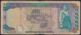 Paraguay 50'000 Guaranies 1997
