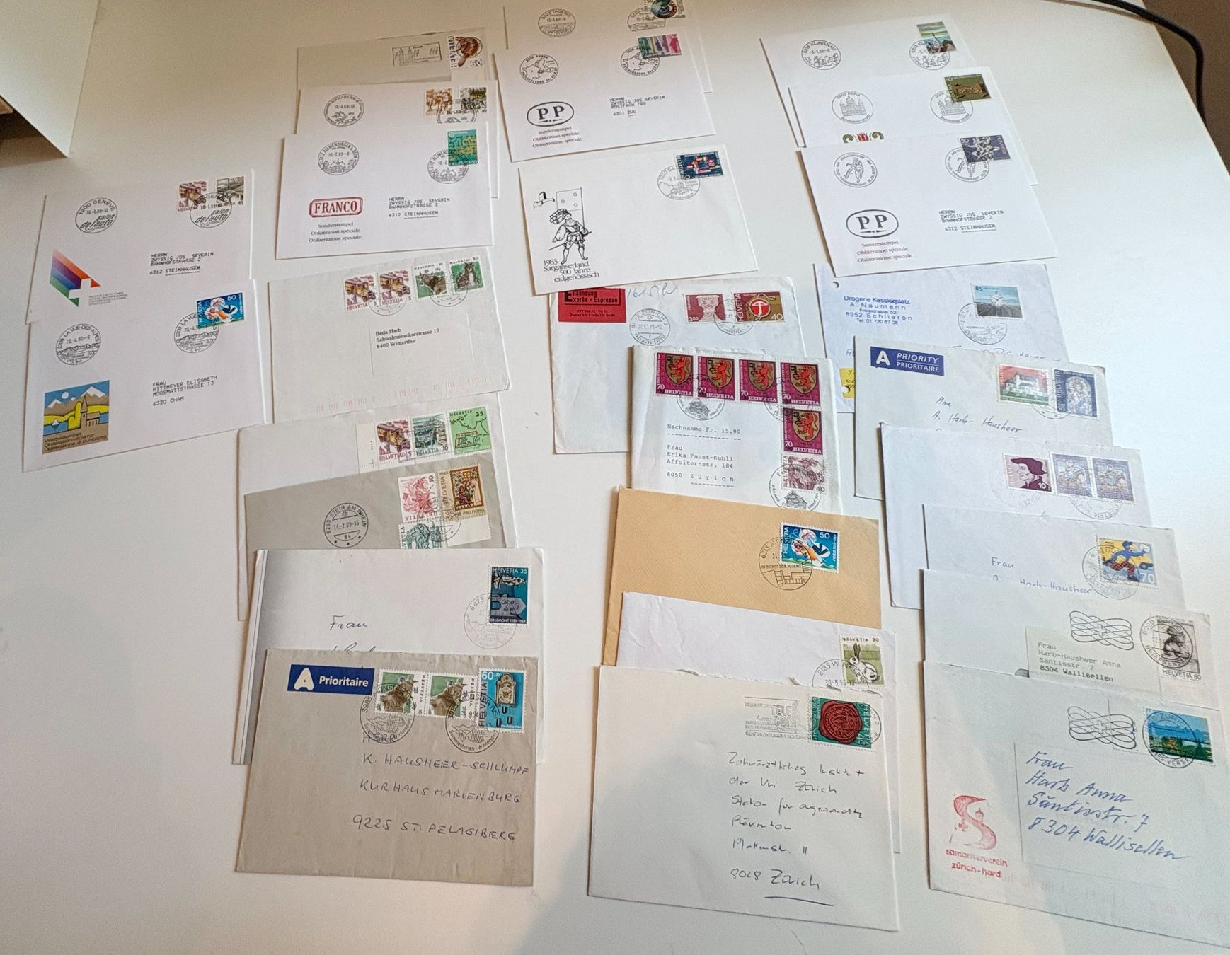 Tutti i francobolli: HELVETIA FDC LOT – Usato da Riva san vitale venduto da abd_p86k