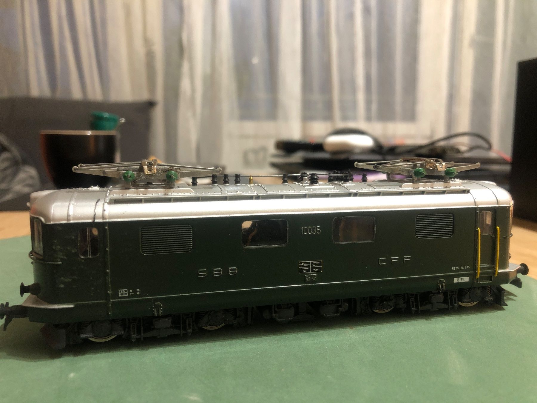 Hag Modelleisenbahnen: HAG 221 OVP SBB Re 4/4 I 10035 Biel Piko Sounddecoder – Gebraucht aus Zürich von empankin1968 3