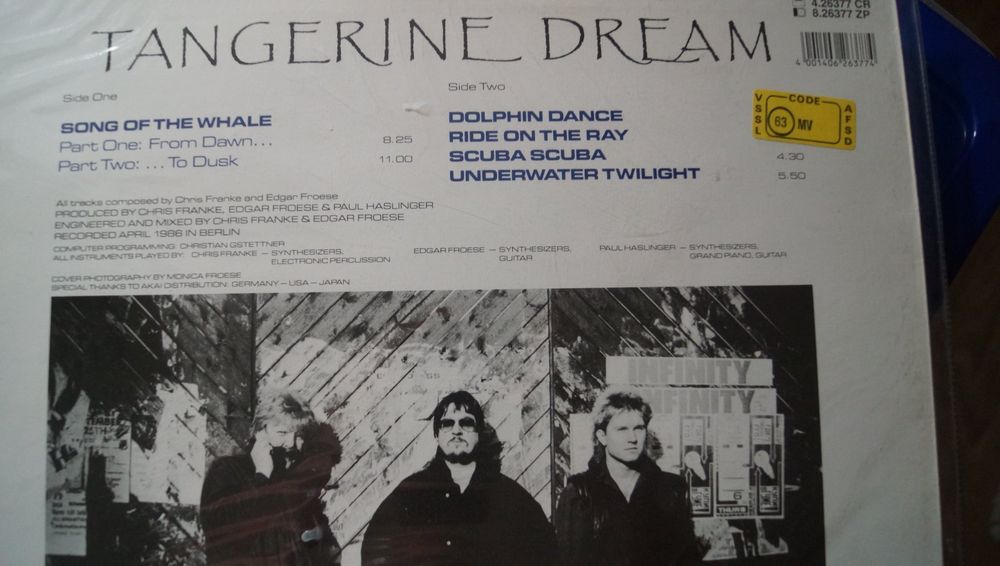 Lp, tangerine Dream Song of the Whale,Dolphin Dance Kaufen auf Ricardo