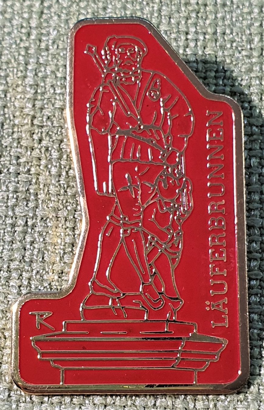 Placchette & Badge: O235 - Pin Bern Läuferbrunnen – Usato da Reinach BL venduto da Boston-Verkauf
