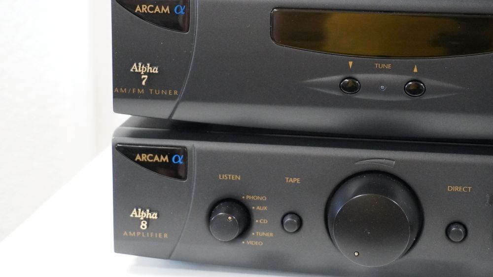 Arcam Amplificatori: Arcam Alpha Vollverstärker und Tuner – Usato da Allschwil venduto da Hifi-Basel