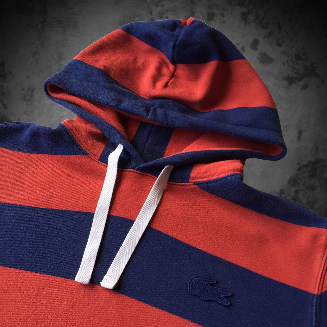 Lacoste Maglioni & Felpe: Pull Lacoste Original Loose Fit Blue/Red Men S – Usato da Genève venduto da ang_7j7j 2